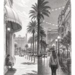 Las Vegas travel planning illustration