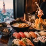 Sushi, ramen and small dishes in Tokyo